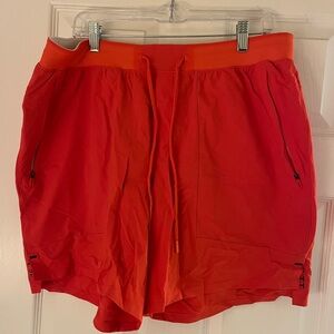 lululemon athletica Men's Bright Red Athletic Shorts